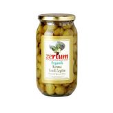 Zertum 1 kg Organik Yeşil Zeytin