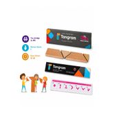 Zet Zeka T Tangram Zeka ve Akıl Oyunu 4 Parça 100 Farklı Şekil 5+ Yaş 1+ Oyuncu