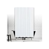 Zethome 0010 Jackline Çift Kanat Beyaz Banyo Perdesi