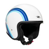 ZEUS ZS-389 E20 White Blue Açık Kask XS