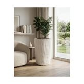 ZEVLİ Beyaz Modern Ev ve Bahçe Saksısı