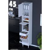 Zevra 45 cm Baharatlık Dolabı Sepetli Çok Amaçlı Mutfak Kiler Organizer Banyo Dolabı 45x226x32 cm