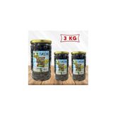 Zeytin Ana Tirilye Siyah Zeytin Avantaj Paket 3 x1 kg (S) - 3 kg