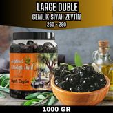 Zeytinci Mustafa Ünal Gemlik Siyah Zeytin Duble - 1 kg
