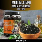 Zeytinci Mustafa Ünal Gemlik Siyah Zeytin Jumbo - 1 kg