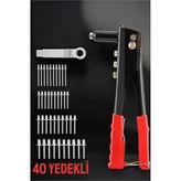 Zhltools Perçin Tabancası 40 Yedekli