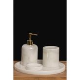 ZİBA DECOR mermer banyo seti