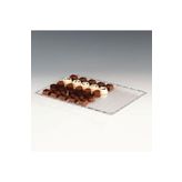 Zicco Kod: ZCP225 20x30 cm Şeffaf Polycarbonat Çikolata Teşhir Tepsi