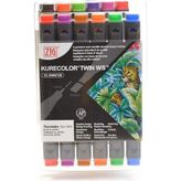 Zig Kurecolor Twin Ws 12'li Marker Seti - Brillian