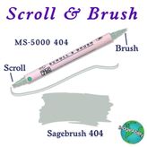 Zig Scroll Brush 404 Sagebrush Kaligrafi Kalemi