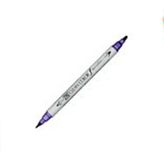 Zig TCS-6000T Deep Violet Clean Color Çift Uçlu Keçe Kalem