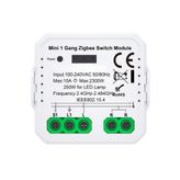Zigbee Tek Çıkışlı Akıllı Anahtar(Tuya, Smart Life, Home Assistant, Zigbee2MQTT Uyumlu)