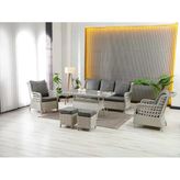 Zigonzi Vilza 3+1+1 Rattan Bahçe Mobilyası