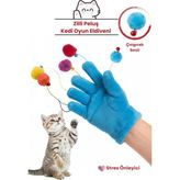 Zilli Kedi Oyun Eldiveni - Kedi Oyuncağı
