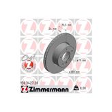Zimmermann Fren Dıskı On Bmw E81 E82 E87 E88 E90 E91 E92 Z4 E89