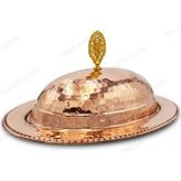 Zinnunbakır Bakır Kayık Sahan 40 cm