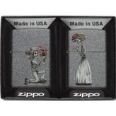 Zippo 28987 Iron Stone Couple Çakmak