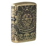 Zippo Armor® Occult Necronomicon Dizayn Çakmak