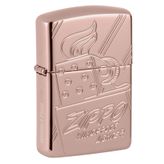 Zippo Armor Script Logo Collectible Dizayn Çakmak Rose Gold