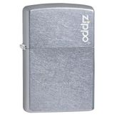 Zippo Regular Street Chrome Dik Logo Çakmak