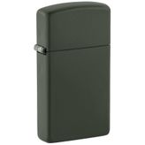 Zippo Slim Green Matte Dizayn