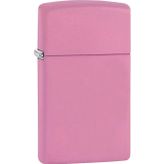 Zippo Slim Mat Pembe Çakmak