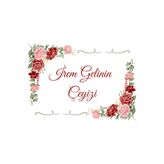 ZipZap Çeyiz Bohça Bavul Koli Etiketi Gelin 10 Adet A4 Baskılı Etiket Sticker