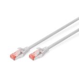 Zırhlı Patch Kablo Cat6 Gri (1m)