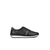 Ziya 1311002 060 Siyah Hakiki Deri Erkek Sneaker Ayakkabı