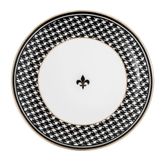 Zm Decor 28 cm Siyah İnci Tabak