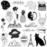 Zobar Markt Defter Ajanda Planner Bullet Journal Laptop Sticker