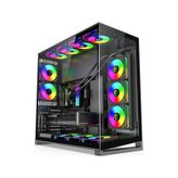 Zoko Father Siyah 9x12cm Argb Fanlı Full Tower Kasa