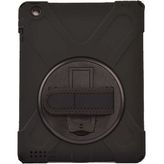 Zore Apple iPad 2 3 4 Defender Tablet Silikon - Siyah Kılıf