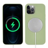 Zore Apple iPhone 12 Pro Silksafe Wireless Kapak Kılıf