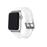 Zore Apple Watch 42 mm KRD-13 Şeffaf Silikon Kordon