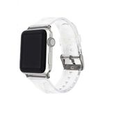 Zore ​​​Apple Watch 7 41 mm KRD-13 Şeffaf Silikon Kordon
