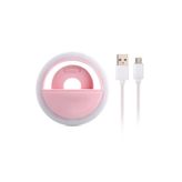 zore Youtuber Led Selfie Led Işıklı Telefon Tutucu Makyaj Işığı Ring Light Usb Girişli