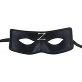 Zorro Maskesi Arkadan Lastikli Z Baskılı