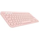 ZR460 K380 Pembe Bluetooth Klavye Midastech - Renkli