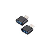ZUIDID Mini Type C Otg Usb Donusturucu 2 Adet - Siyah