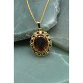 Zultanit Gold Renkli Kolye - Kly-1668