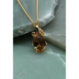 Zultanit Gold Renkli Kolye - Kly-1669