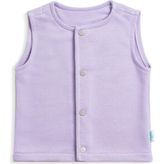 Zuppers Çıtçıtlı Pamuk Bebek Çocuk Yelek - 3 - 6 Ay - Lila