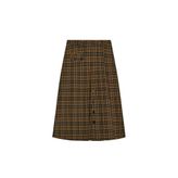 ZW COLLECTION KARELİ MİDİ ETEK