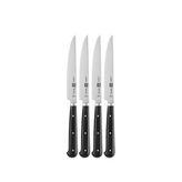 Zwilling Paslanmaz Çelik 4'lü Biftek Bıçağı Seti - Siyah