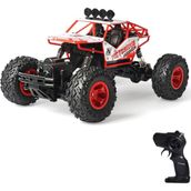 / 1:16 Ölçek 4x4 Uzaktan Kumandalı Rock Crawler Off Road Aracı 4 Çeker Şarjlı 20 Dk Kullanım Kırmızı ve Mavi Oyuncak Off Road Araba (Kırmızı) - 01-Mavi