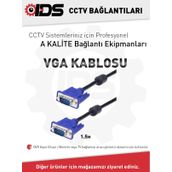 1.5m Vga Kablosu - Güvenlik Kamerası Sistemleri