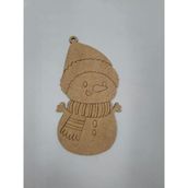 1 Adet Ahşap Yılbaşı Süsü Boyama NO10 Okul Dıy Etkinlik Aktivite Sanat 15 cm
