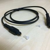 1 Metre Optik Kablo Fiber Optik Toslink