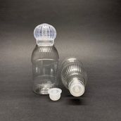 10 Adet Boş Kristal Kapaklı Damlalıklı Plastik Dezenfektan Kolonya Şişesi Desenli Söz Nişan 10X50 ml